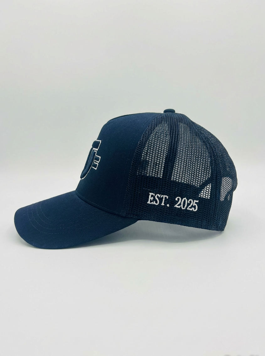 Signature Trucker Hat - Navy